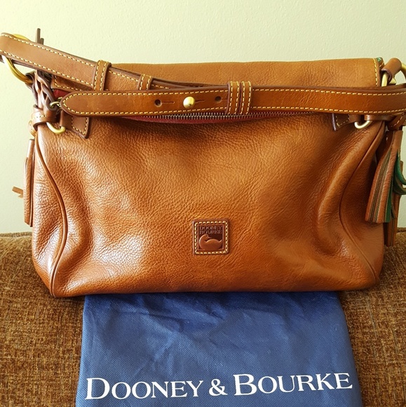 Dooney & Bourke Handbags - Dooney and Bourke Natural Florentine Leather Purse